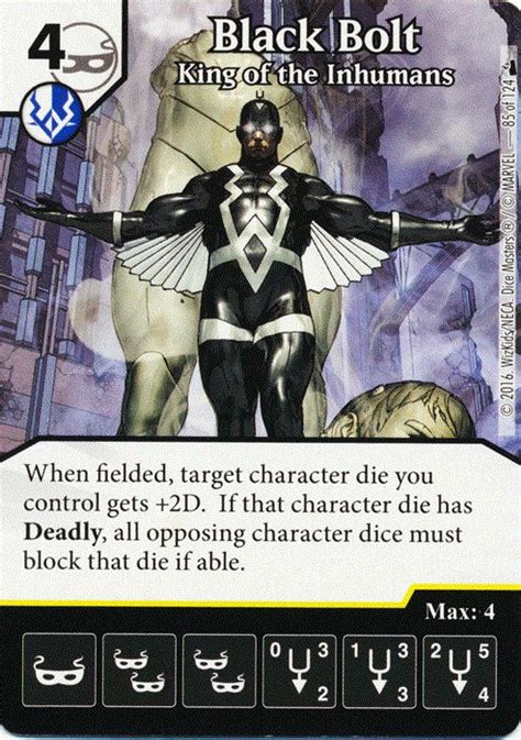 Black Bolt King Of The Inhumans Dpdm Cardguide Wiki Fandom