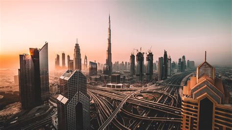 Download 1920x1080 Wallpaper Dubai Skyline Cityscape