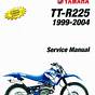Xt225 Service Manual