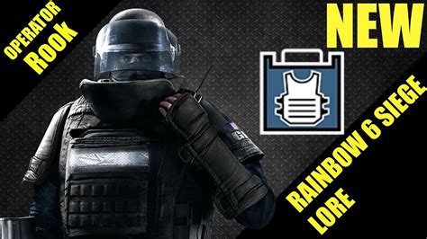 What You Need To Know Rook Rainbow 6 Siege Operator Rook Tips And Tricks