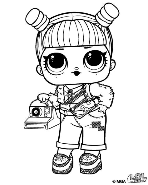 Dreamer Lol Surprise Doll Coloring Page Download Print Or Color