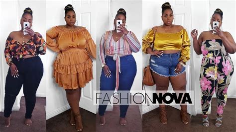 Early Summer Haul Plus Size Fashion Nova Curve Haul 2019 Youtube