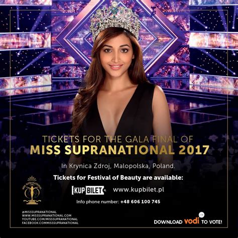 .of miss supranational usa 2020 and the right to represent the country at the 12th miss. Miss Supranational 2017: Vote for your favourite ...