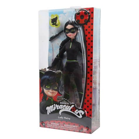 Miraculous Fashion Doll Action Figures 25cm Bandai Ladybug Cat Noire