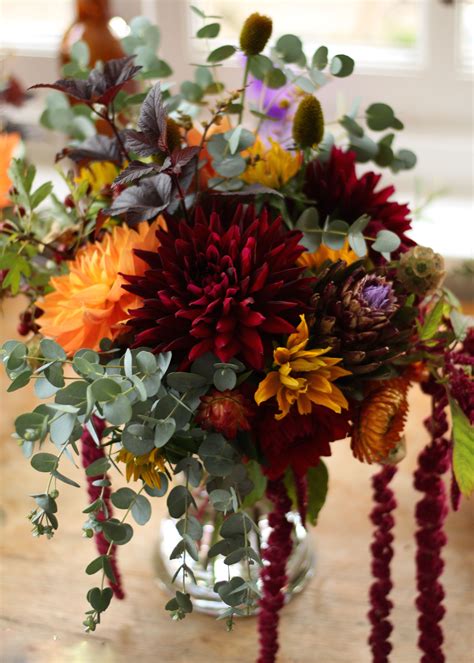 Autumn Inspired October Bouquet For Sarah And James Wedding Today