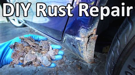 How To Repair Rust On Your Car Without Welding No Special Tools Needed