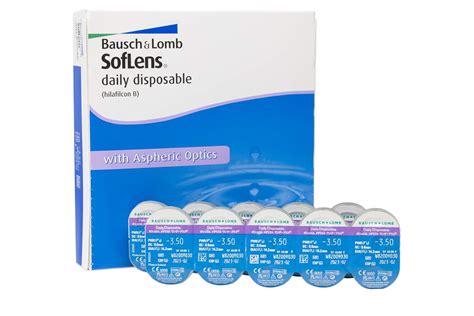 Bausch Lomb Soflens Daily Disposable Tageslinsen Weich St Ck Bc