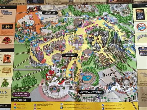 Universal Studios Hollywood Favorite Places Universal Studios Universal Studios California Map Of Park 