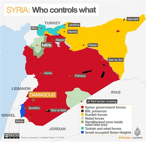 Following the agreement reached in the city of qamishli, syrian national. Syria Conflict Map - March 2019 - Foreign Policy Research ...