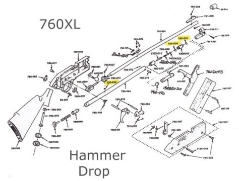 Crosman 760xl 760 Xl Hammer Drop O Ring Seal Kit Ebay