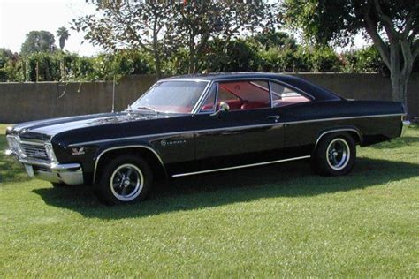 1966 Chevrolet Impala 2 Door Side Profile 24174 Chevrolet Impala