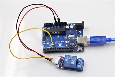 Lesson 19 Relay — Sunfounder Sensor Kit V2 For Arduino Documentation