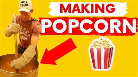 Making Popcorn For My Popcorn Business Behind The Scenes Youtube