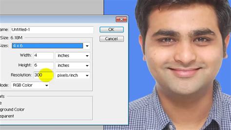 Passport Size Photo Dimensions For Photoshop Imagesee