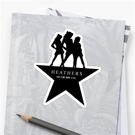 heather heather and heather sticker by marydorotan redbubble