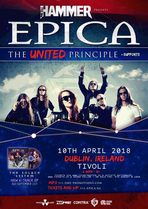 Epica Confirm Debut Irish Performance This April Details Here
