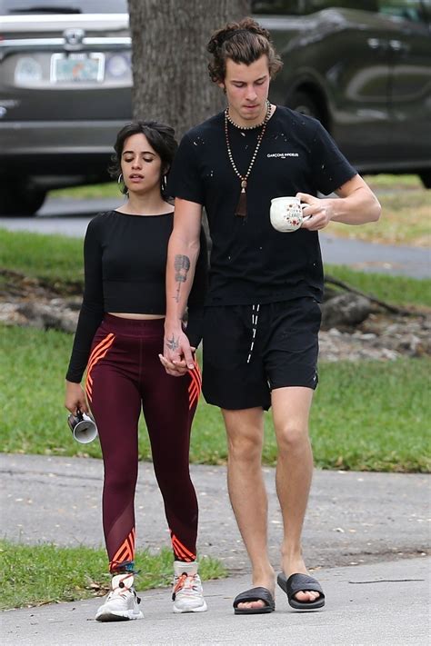 Camila cabello (march 3, 1997) is a singer, born in cuba, and a former member of the group fifth harmony. Camila Cabello and Shawn Mendes - Morning Walk in Miami 03 ...