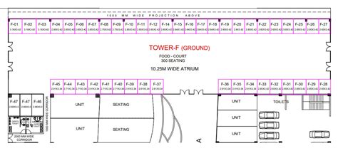 I Thum World 62 Noida Retail Shops And Office Space Layout Plan