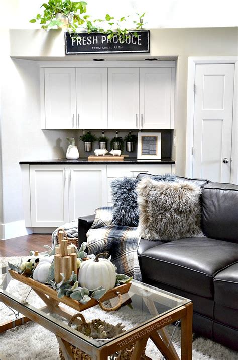 Other small living room décor ideas on a budget may ask you to go for subtle, neutral colors to create a soothing space, but this is not the case. Living Room Farmhouse Decor Ideas | The 36th AVENUE