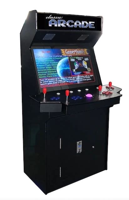 Classic Arcade Upright Video Arcade Machine 4500 Games In One And A