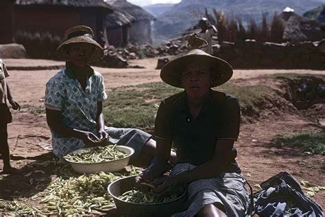 Village Women Mountain Road Lesotho Ozoutback
