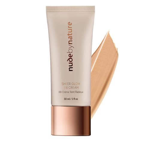 Buy Nude By Nature Sheer Glow Bb Cream Nude Beige Ml At Mighty Ape Nz