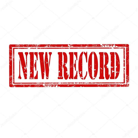 Acompanhe as principais notícias do dia na record news. New Record-stamp — Stock Vector © carmen_dorin #42572775