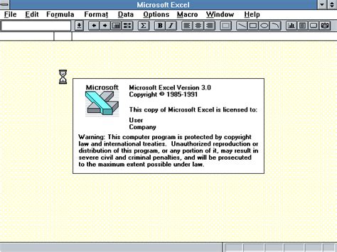 Winworld Microsoft Excel 3x