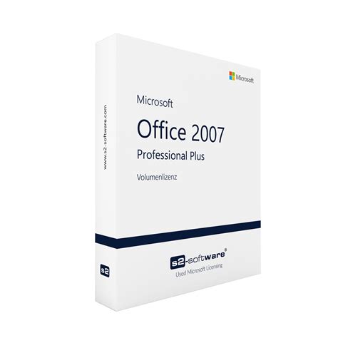 Microsoft Office 2007 Professional Plus Used Software