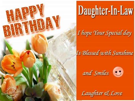 Happy Birthday Daughter In Law Birthday Wishes Happy Birthday Pictures