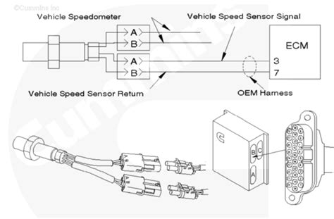 I Need A Diagram Speed Sensor Peterbilt 377 Engine N14 Plus It Does