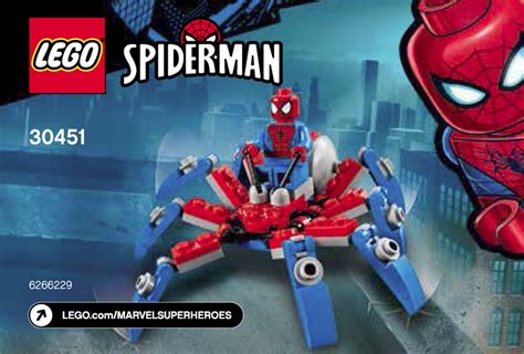 Lego Marvel Spider Mans Mini Spider Crawler 30451 Polybag Revealed