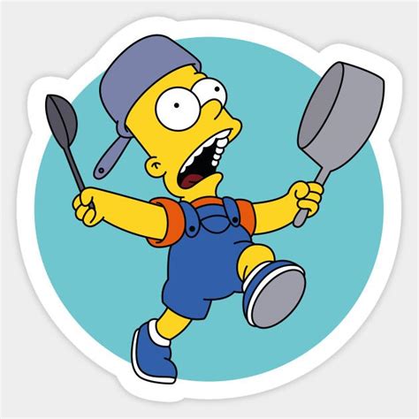 Im So Great Sticker The Simpsons En 2020 Pegatinas Bonitas Bart
