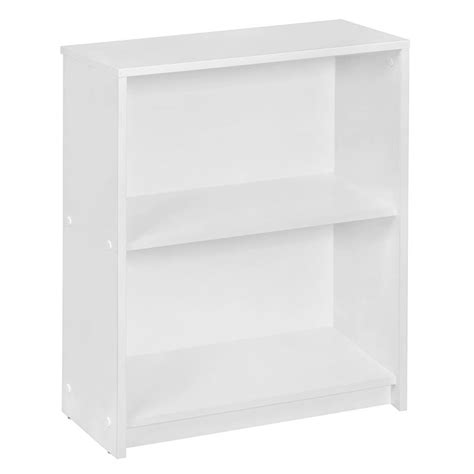 Niche Lux 2 Shelf Bookcase White