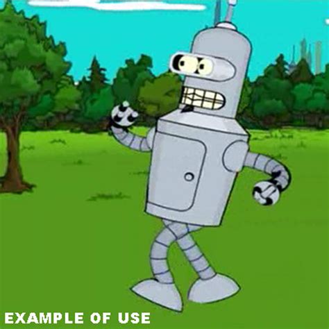 Rigged Bender Cartoon Futurama 3d Model