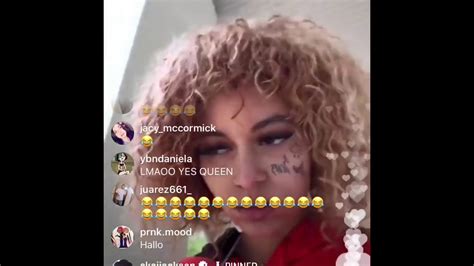 trippie redd girlfriend disses 6ix9ine and bhad bhabie danielle bregoli on instagram live youtube