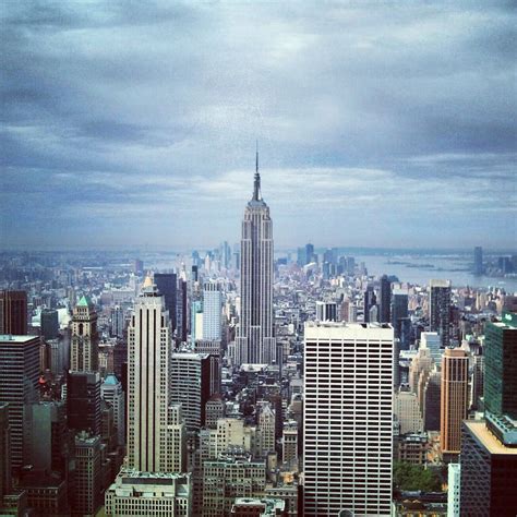 View of Manhattan - New York City, New York | Manhattan new york, New york skyline, New york