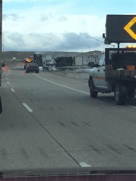 2 Men Transported To Hospital After Fiery Semi Crash On I 80 At Utah