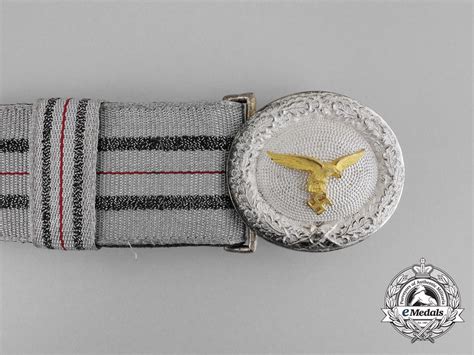 A 1st Pattern Luftwaffe Officers Brocade Dress Belt And
