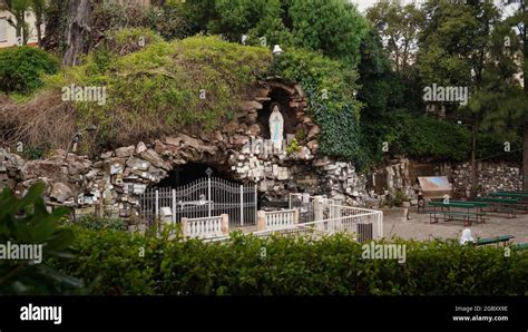 Virgin Mary Grotto High Resolution Stock Photography And Images Alamy