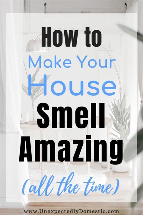 How To Keep Your House Smelling Good All The Time Naturally These