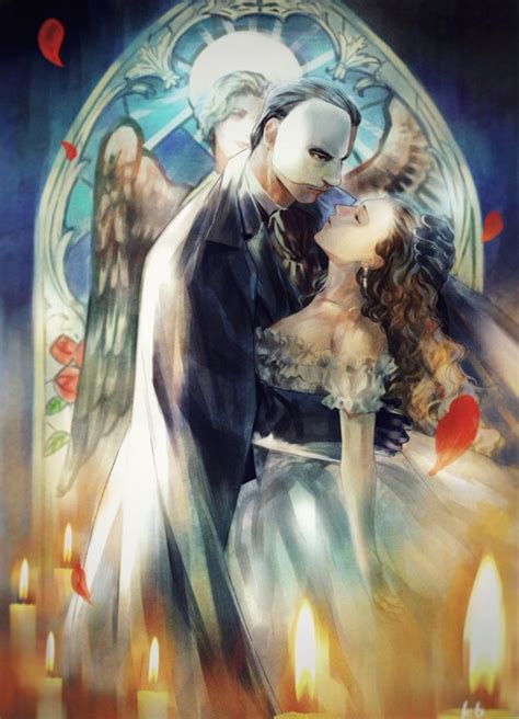 wow this is a great fan art 💕 a night at the opera music of the night fantom of the opera