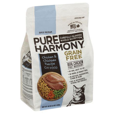 While buying cat food in bulk might seem like a good idea, there are some things to be aware of. Buy Pure Harmony Cat Food, Grain Free, Chicke... Online ...