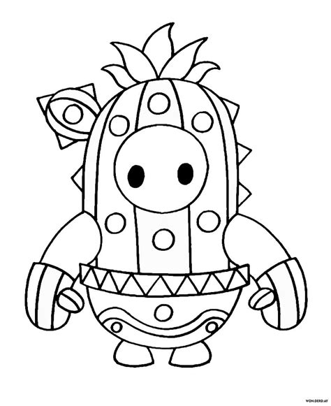 22 Fall Guys Coloring Pages ChristaLudovic