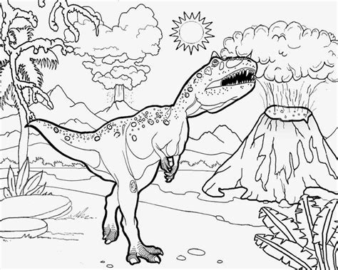 Free Printable Jurassic Park Coloring Pages Bring The Dinosaurs To