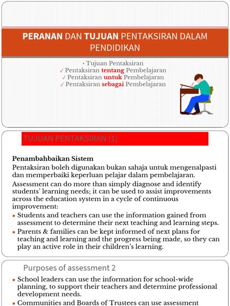 Download pdf download as docx download as pptx. Kuliah 2 EDUP3063 Peranan dan Tujuan Pentaksiran dalam ...