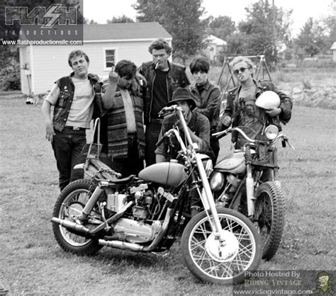 Riding Vintage Article On Portraits Of American Bikers Life In The