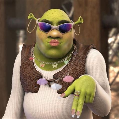 Shrek Slays 💅🏽 In 2023 Shrek Funny Shrek Crazy Funny Pictures