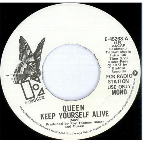 Queen Keep Yourself Alive Stereomono Us Promo 7 Vinyl Single 7