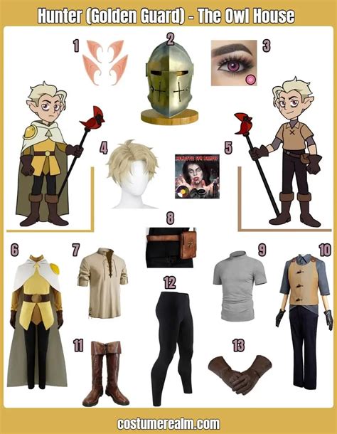 How To Dress Like Dress Like Golden Guard Guide For Cosplay And Halloween
